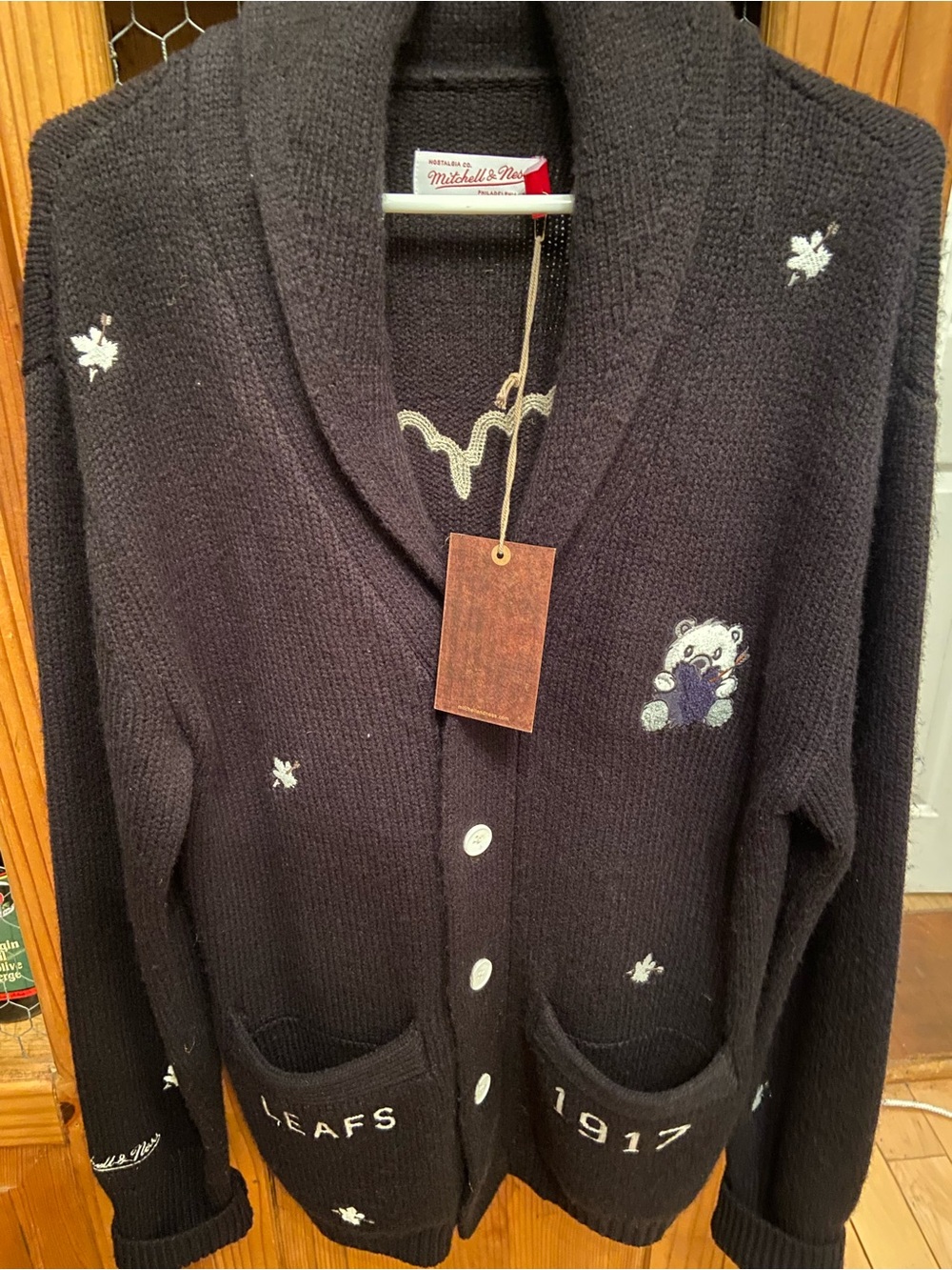 Wool blend Maple Leafs Vintage Sweater